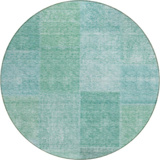 Piper Looms Chantille Patchwork ACN664 Teal Area Rug