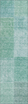 Piper Looms Chantille Patchwork ACN664 Teal Area Rug