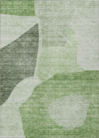 Piper Looms Chantille Abstract ACN665 Aloe Area Rug