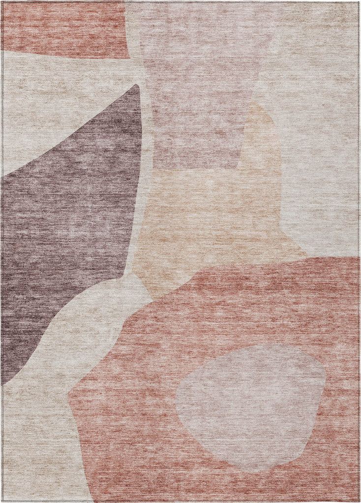 Piper Looms Chantille Abstract ACN665 Blush Area Rug