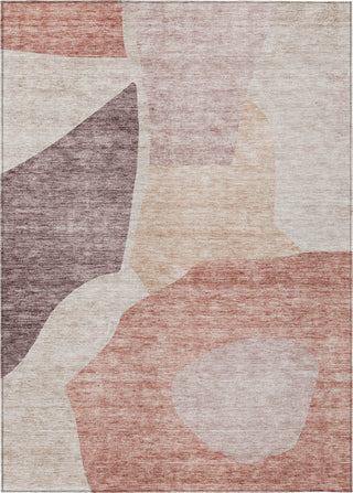 Piper Looms Chantille Abstract ACN665 Blush Area Rug