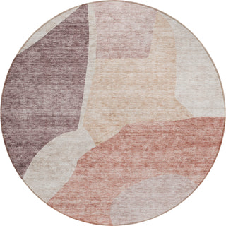 Piper Looms Chantille Abstract ACN665 Blush Area Rug