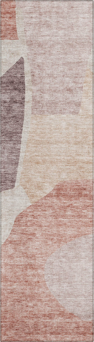 Piper Looms Chantille Abstract ACN665 Blush Area Rug