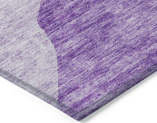 Piper Looms Chantille Abstract ACN665 Eggplant Area Rug