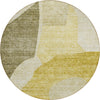 Piper Looms Chantille Abstract ACN665 Gold Area Rug