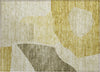 Piper Looms Chantille Abstract ACN665 Gold Area Rug