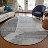 Piper Looms Chantille Abstract ACN665 Silver Area Rug