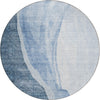Piper Looms Chantille Abstract ACN667 Blue Area Rug