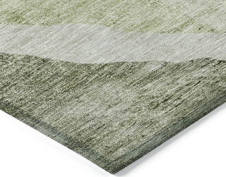 Piper Looms Chantille Abstract ACN667 Olive Area Rug