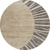 Piper Looms Chantille Abstract ACN668 Chocolate Area Rug