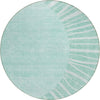 Piper Looms Chantille Abstract ACN668 Teal Area Rug