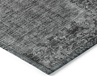 Piper Looms Chantille Patchwork ACN669 Gray Area Rug