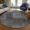 Piper Looms Chantille Patchwork ACN669 Gray Area Rug