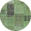 Piper Looms Chantille Patchwork ACN669 Green Area Rug