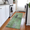 Piper Looms Chantille Patchwork ACN669 Green Area Rug