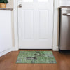 Piper Looms Chantille Patchwork ACN669 Green Area Rug