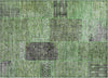 Piper Looms Chantille Patchwork ACN669 Green Area Rug