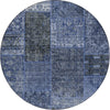 Piper Looms Chantille Patchwork ACN669 Navy Area Rug