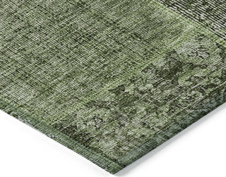 Piper Looms Chantille Patchwork ACN669 Olive Area Rug