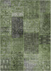 Piper Looms Chantille Patchwork ACN669 Olive Area Rug