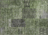 Piper Looms Chantille Patchwork ACN669 Olive Area Rug