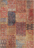 Piper Looms Chantille Patchwork ACN669 Red Area Rug