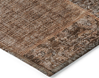 Piper Looms Chantille Patchwork ACN669 Terracotta Area Rug