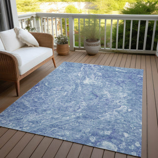 Piper Looms Chantille Abstract ACN670 Sky Area Rug