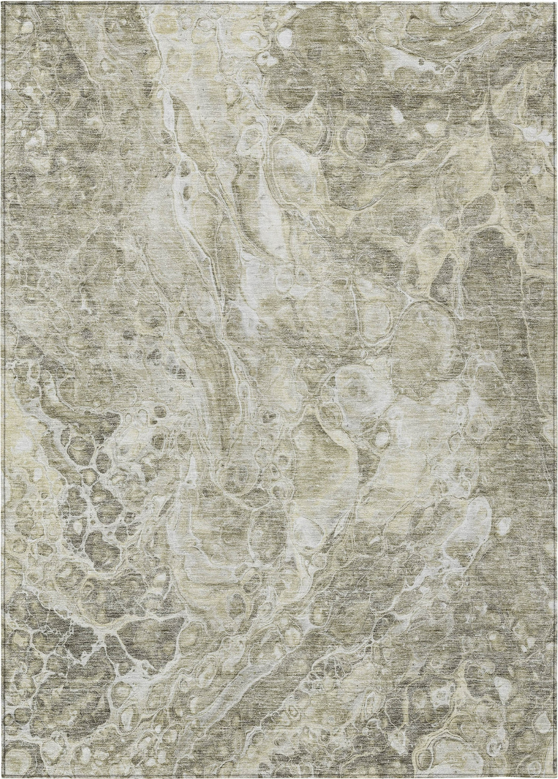 Piper Looms Chantille Abstract ACN670 Tan Area Rug