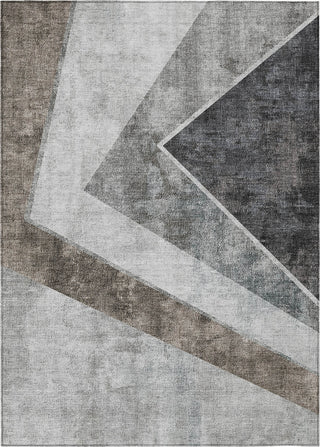 Piper Looms Chantille Geometric ACN671 Gray Area Rug