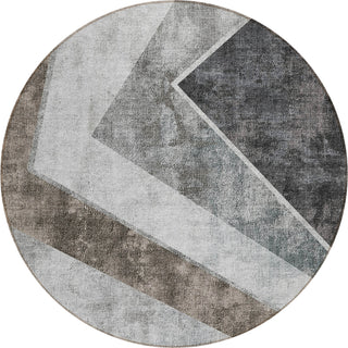 Piper Looms Chantille Geometric ACN671 Gray Area Rug