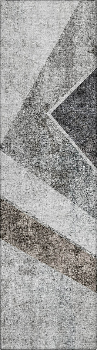 Piper Looms Chantille Geometric ACN671 Gray Area Rug