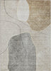 Piper Looms Chantille Abstract ACN672 Beige Area Rug