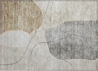 Piper Looms Chantille Abstract ACN672 Beige Area Rug