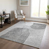Piper Looms Chantille Abstract ACN672 Gray Area Rug Lifestyle Image Feature