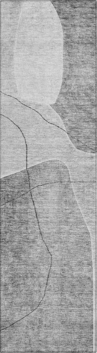 Piper Looms Chantille Abstract ACN672 Gray Area Rug