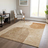 Piper Looms Chantille Abstract ACN672 Paprika Area Rug Lifestyle Image Feature