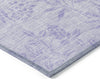 Piper Looms Chantille Floral ACN673 Lilac Area Rug