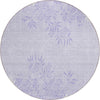 Piper Looms Chantille Floral ACN673 Lilac Area Rug