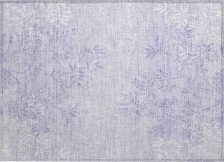 Piper Looms Chantille Floral ACN673 Lilac Area Rug