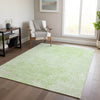 Piper Looms Chantille Floral ACN673 Mint Area Rug Lifestyle Image Feature