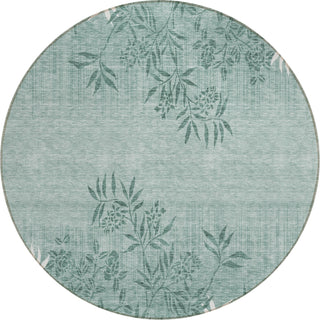 Piper Looms Chantille Floral ACN673 Sage Area Rug