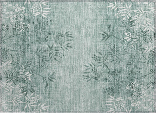 Piper Looms Chantille Floral ACN673 Sage Area Rug