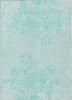 Piper Looms Chantille Floral ACN673 Teal Area Rug