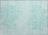 Piper Looms Chantille Floral ACN673 Teal Area Rug