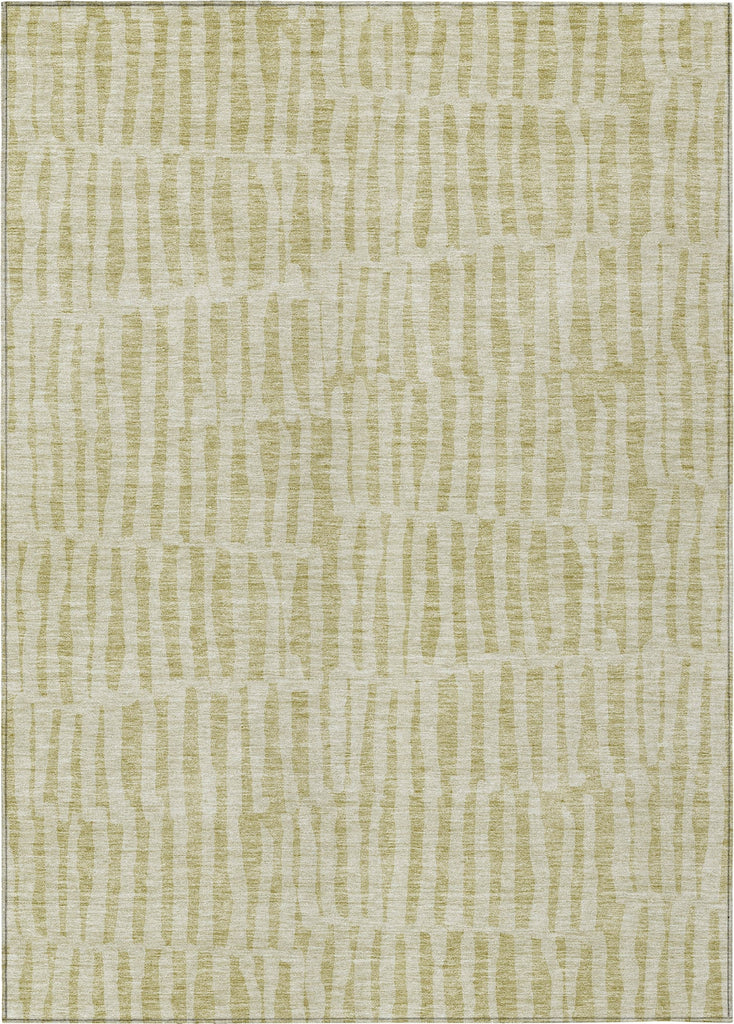 Piper Looms Chantille Striped ACN674 Beige Area Rug