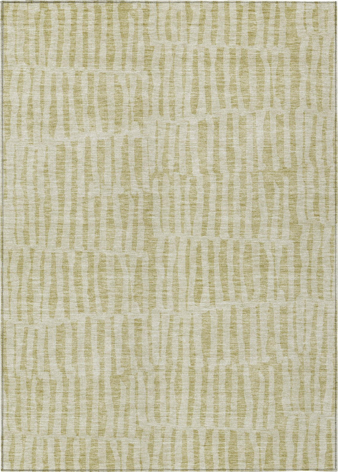 Piper Looms Chantille Striped ACN674 Beige Area Rug