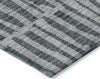 Piper Looms Chantille Striped ACN674 Charcoal Area Rug