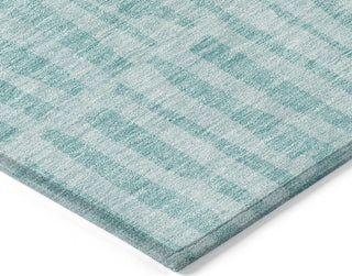 Piper Looms Chantille Striped ACN674 Teal Area Rug