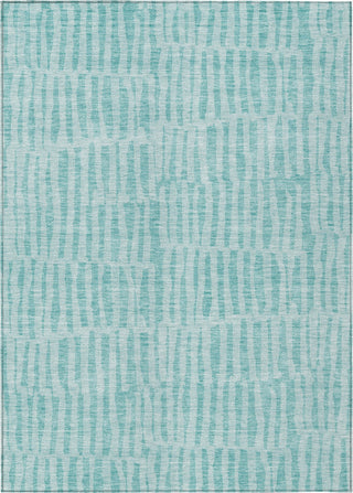 Piper Looms Chantille Striped ACN674 Teal Area Rug